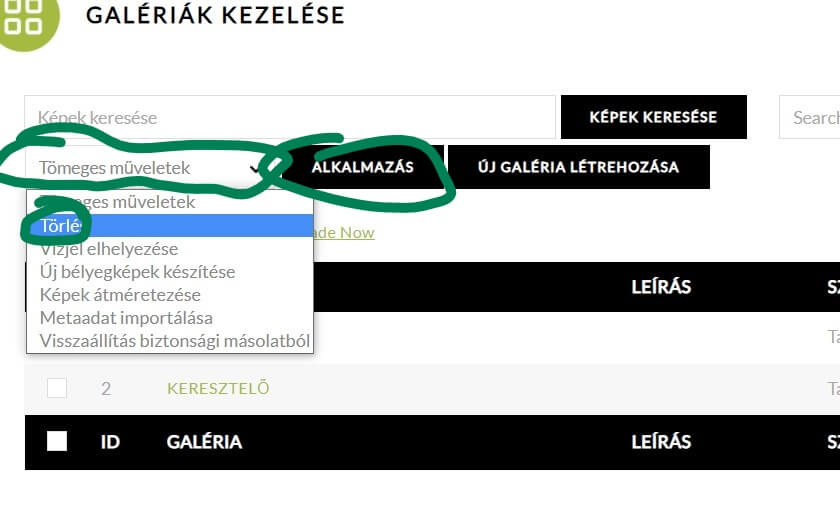 nextgen galeria torles