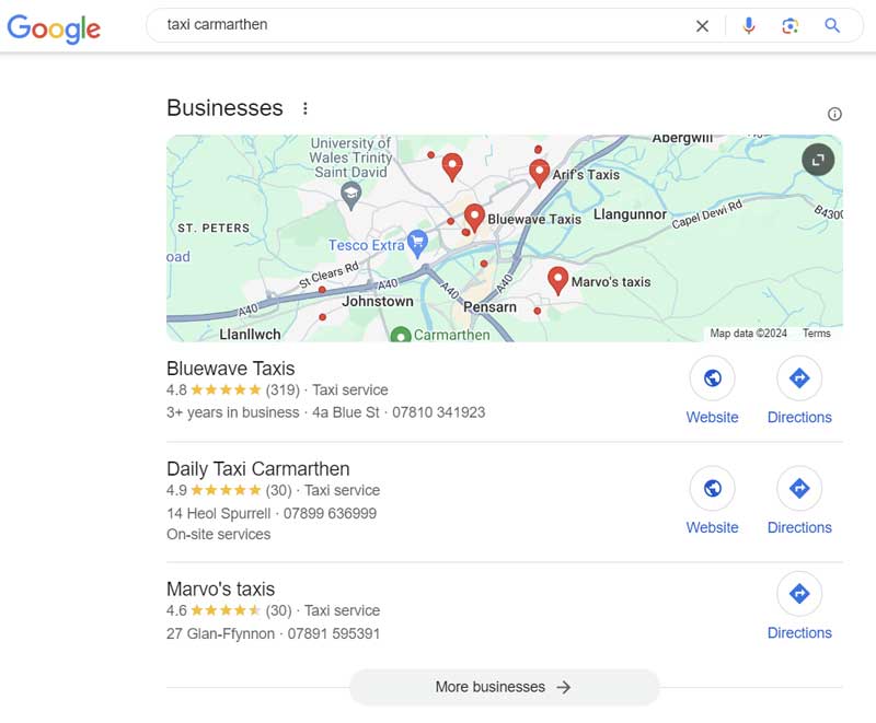 Exemplu Optimizare Google My Business